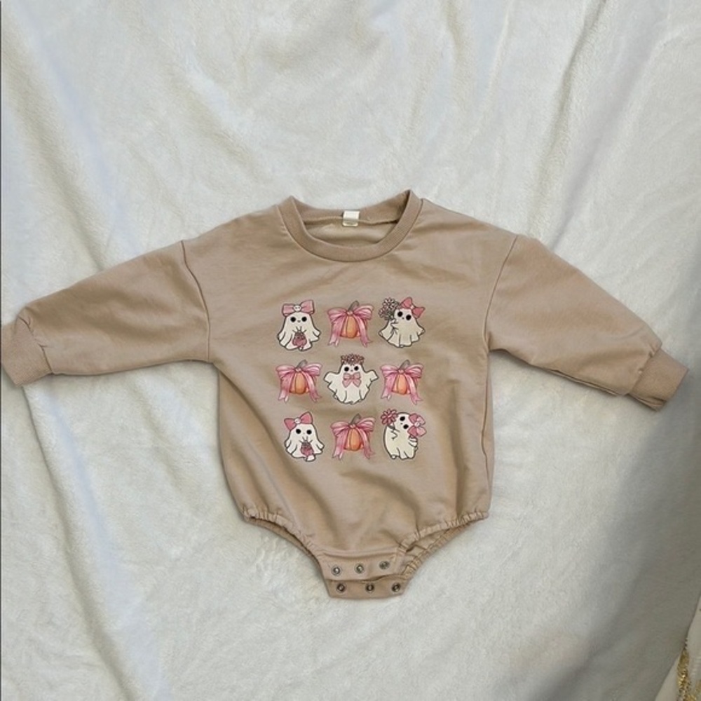 SHEIN Tan and Pink Bodysuit